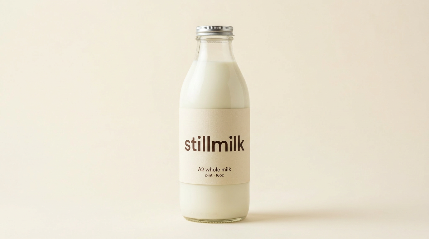 stillmilk A2 Whole Milk Pint